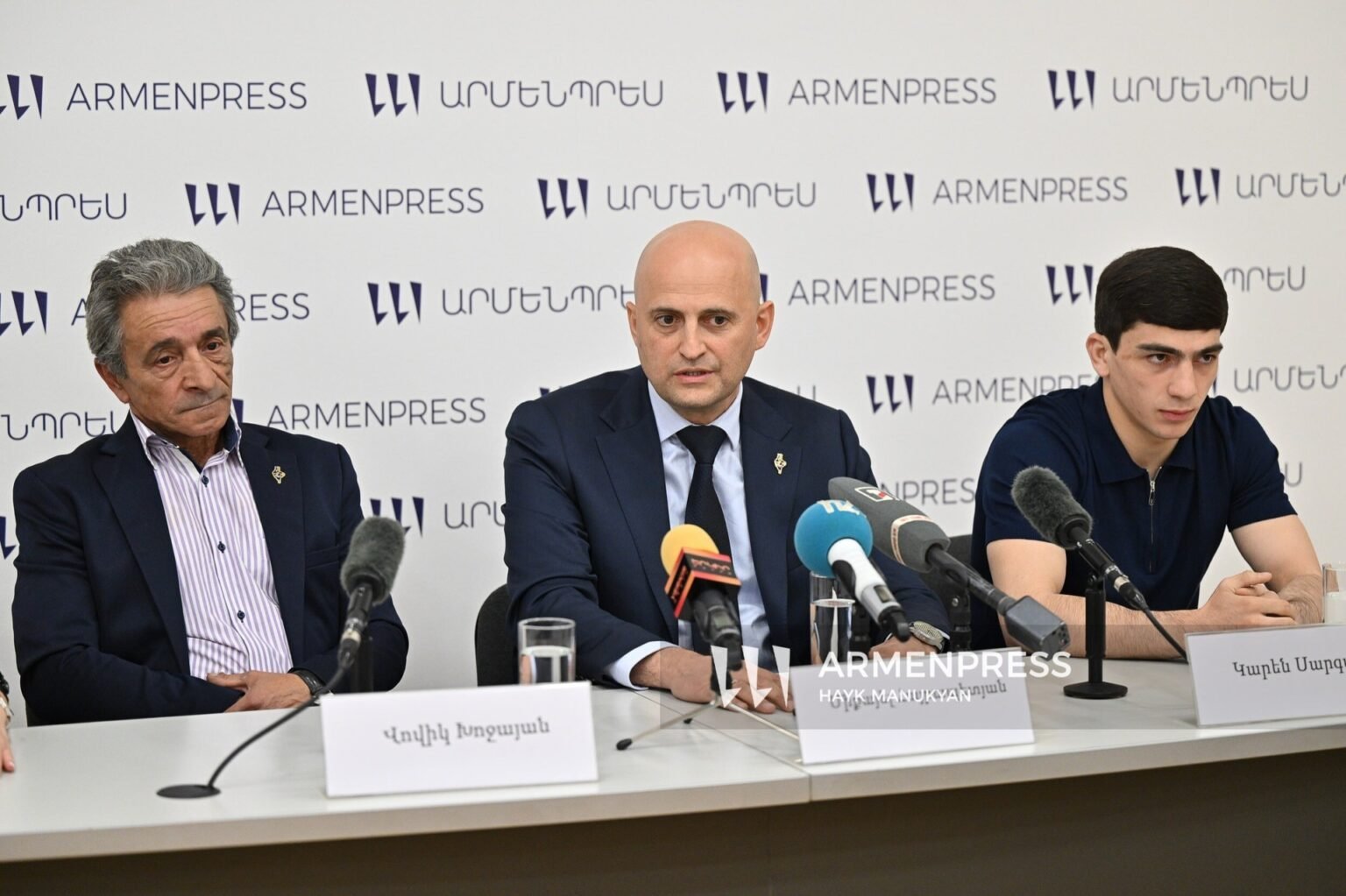 Кубок мира по самбо стартовал в Ереване: 570 атлетов из 22 стран Пресс-конференция, посвящённая Кубку мира по самбо 2026 в Ереване, с участием организаторов турнира