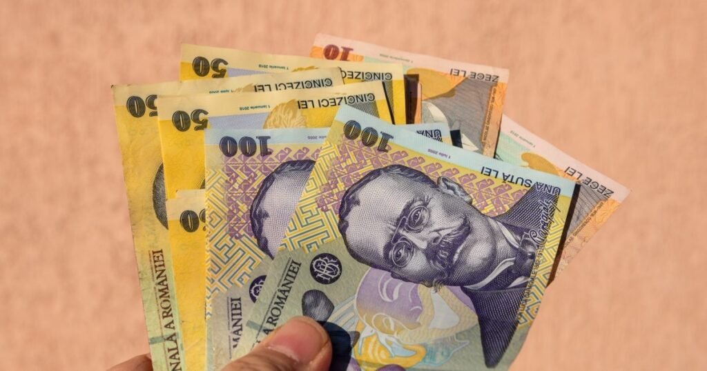 Стипендии для школьников в Румынии: кто получит до 450 леев в месяц Румынские банкноты номиналом 50 и 100 леев в руке