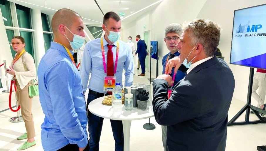 Представители Института «Михайло Пупин» на Всемирной выставке в Дубае демонстрируют инновации Сербии в области космических технологий