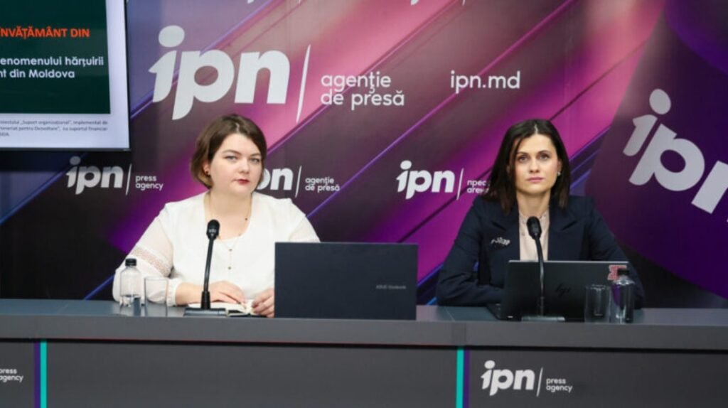 Пресс-конференция в агентстве IPN, посвящённая представлению результатов исследования о сексуальных домогательствах в учебных заведениях Молдовы