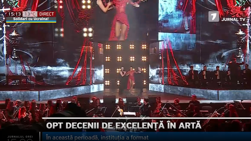 Юбилейный концерт «Традиция и виртуозность» в честь 80-летия Центра художественного образования «Штефан Няга» в Кишинёве