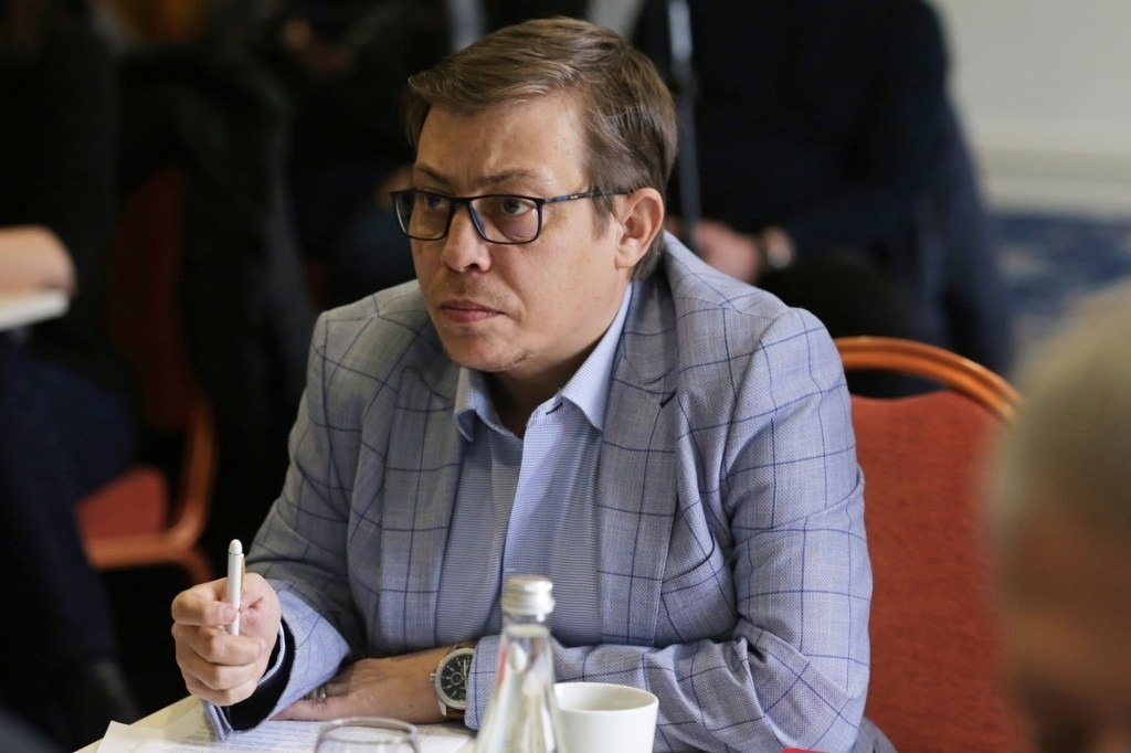 Раду Гэнеску на рабочей встрече по вопросам здравоохранения