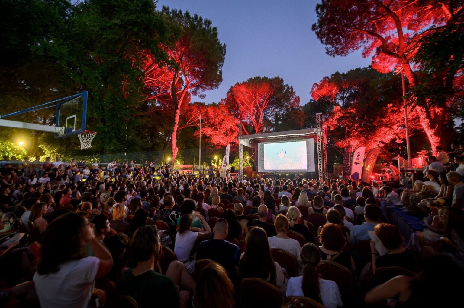 UnderhillFest-2026 в Подгорице: 9 дней документального кино Ночной показ кинофестиваля UnderhillFest под открытым небом в парке Негоша в Подгорице