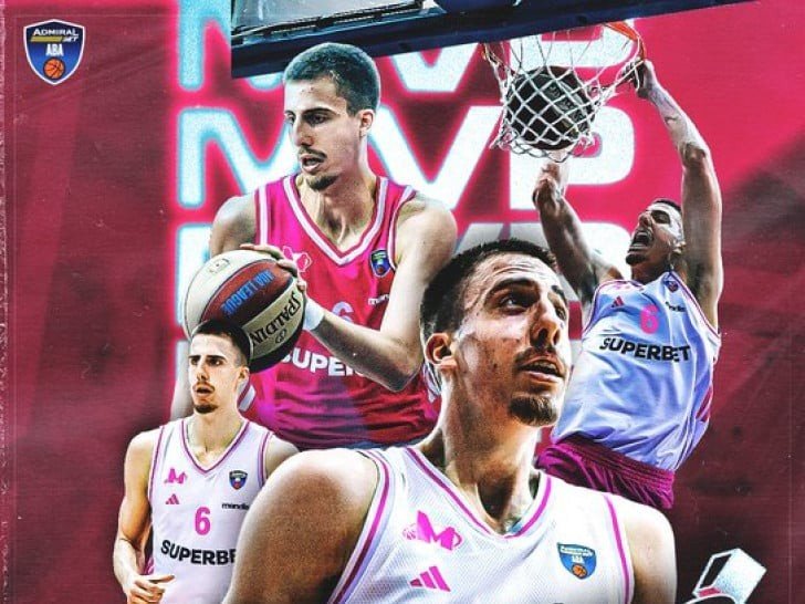 Промо-графика АБА-лиги: Богољуб Маркович &mdash; MVP сезона 2025/26